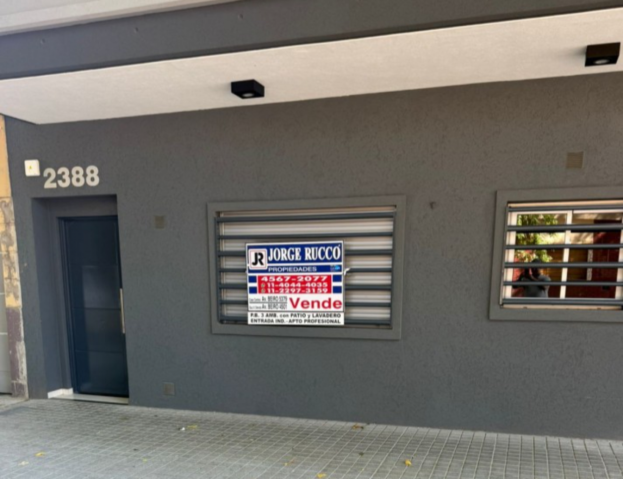 DEPARTAMENTO 3AMB  A ESTRENAR  VILLA REAL