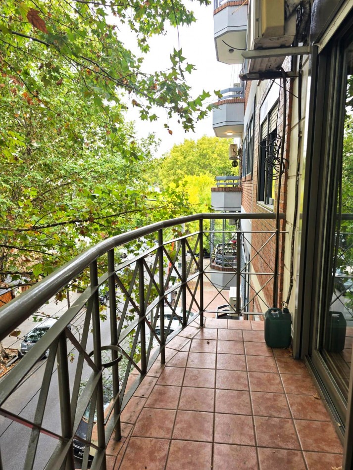 DEPARTAMENTO 2 AMBIENTES AL FRENTE CON BALCON